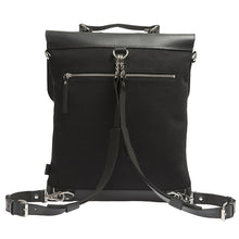 Load image into Gallery viewer, Enter Accessories Harris Tweed Messenger Tote Front Back