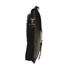 Load image into Gallery viewer, Enter Accessories Harris Tweed Messenger Tote Front Side