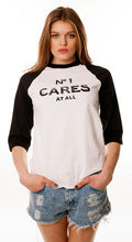 Load image into Gallery viewer, No1 Cares Raglan 2