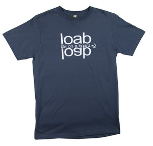 Life On A Board Reflect Tee Navy