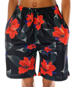 Reason <br> Floral Mesh Shorts