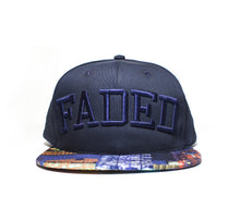 Load image into Gallery viewer, Faded Royalty NY SKYLINE SNAPBACK