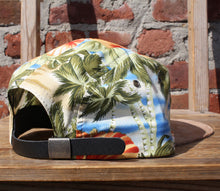 Load image into Gallery viewer, Faded Royalty &lt;br&gt; Paradise Flower 5 Panel Strapback