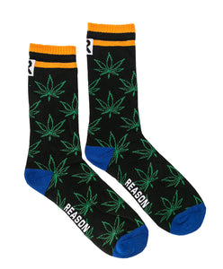 Reason Weed Socks
