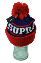 Load image into Gallery viewer, Supra Red Title Beanie