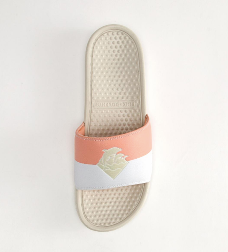 PINK DOLPHIN WAVES TWO TONE SLIDES