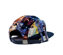 Load image into Gallery viewer, Faded Royalty &lt;br&gt; Skyline 5 Panel Strapback