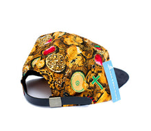 Load image into Gallery viewer, Faded Royalty &lt;br&gt; Treasure 5 Panel Strapback