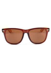 A Lost Cause Bamboo Brushed Sunglasses