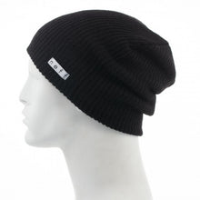 Load image into Gallery viewer, Daily Beanie Black Side