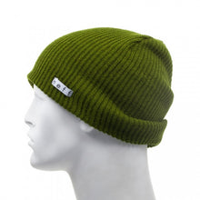 Load image into Gallery viewer, Neff Daily Beanie in Olive Side Shot