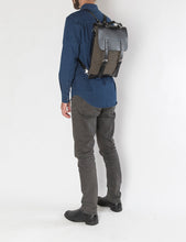 Load image into Gallery viewer, Enter Accessories Harris Tweed Messenger Tote Side Backpack