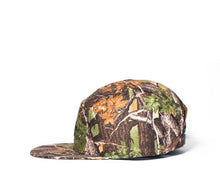 Load image into Gallery viewer, Faded Royalty &lt;br&gt; Real Tree 5 Panel Strapback